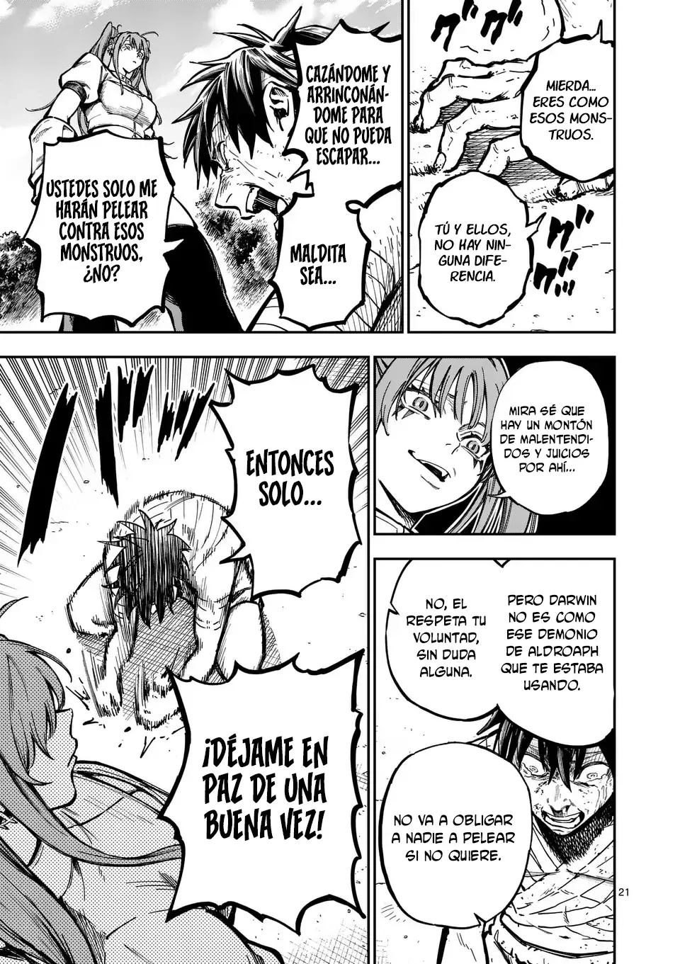 Darwin No Taizai Capítulo 2 - Página 22 en español