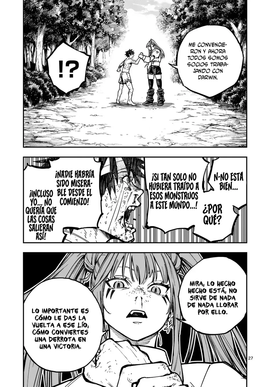 Darwin No Taizai Capítulo 2 - Página 28 en español