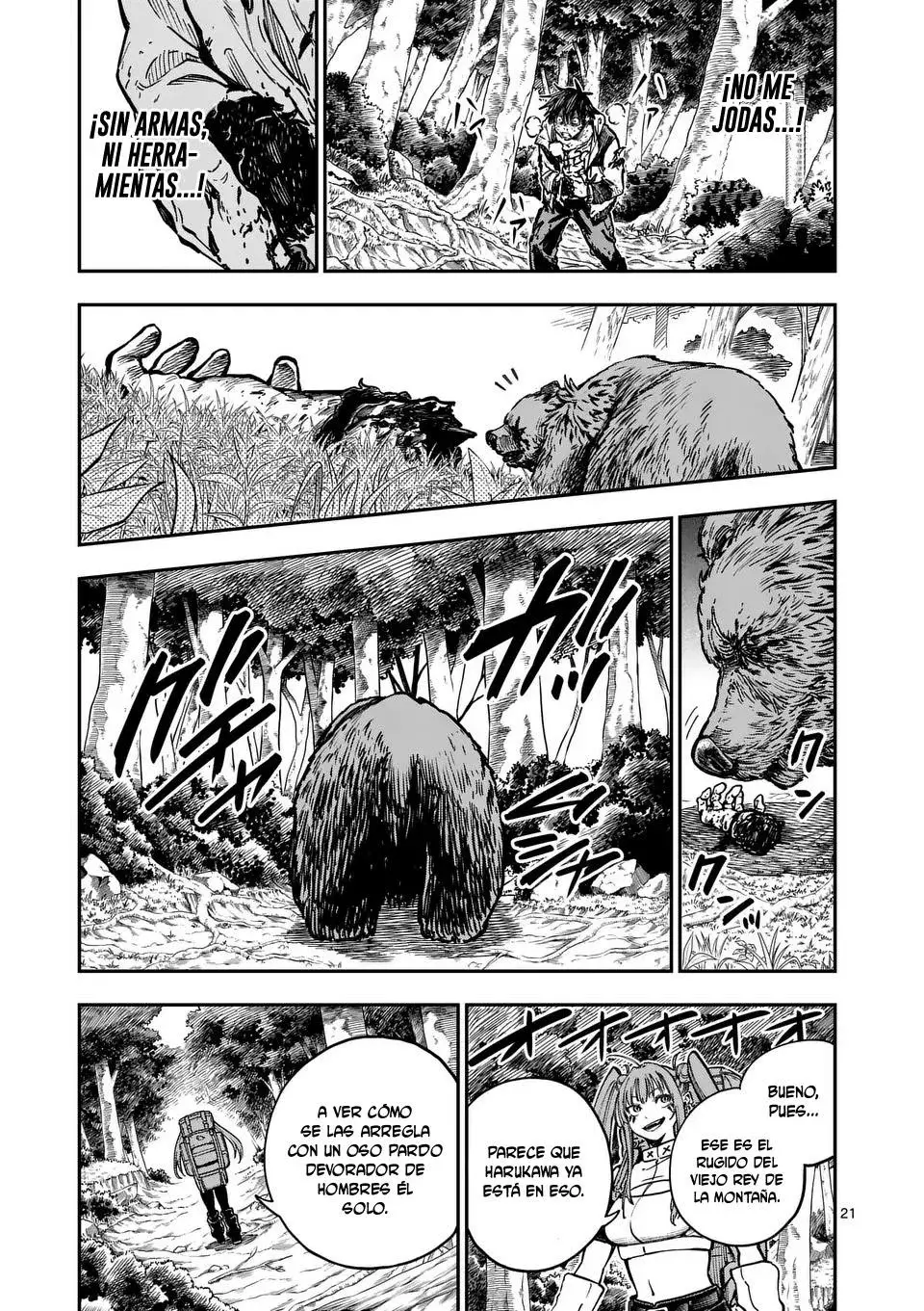 Darwin No Taizai Capítulo 3 - Página 22 en español