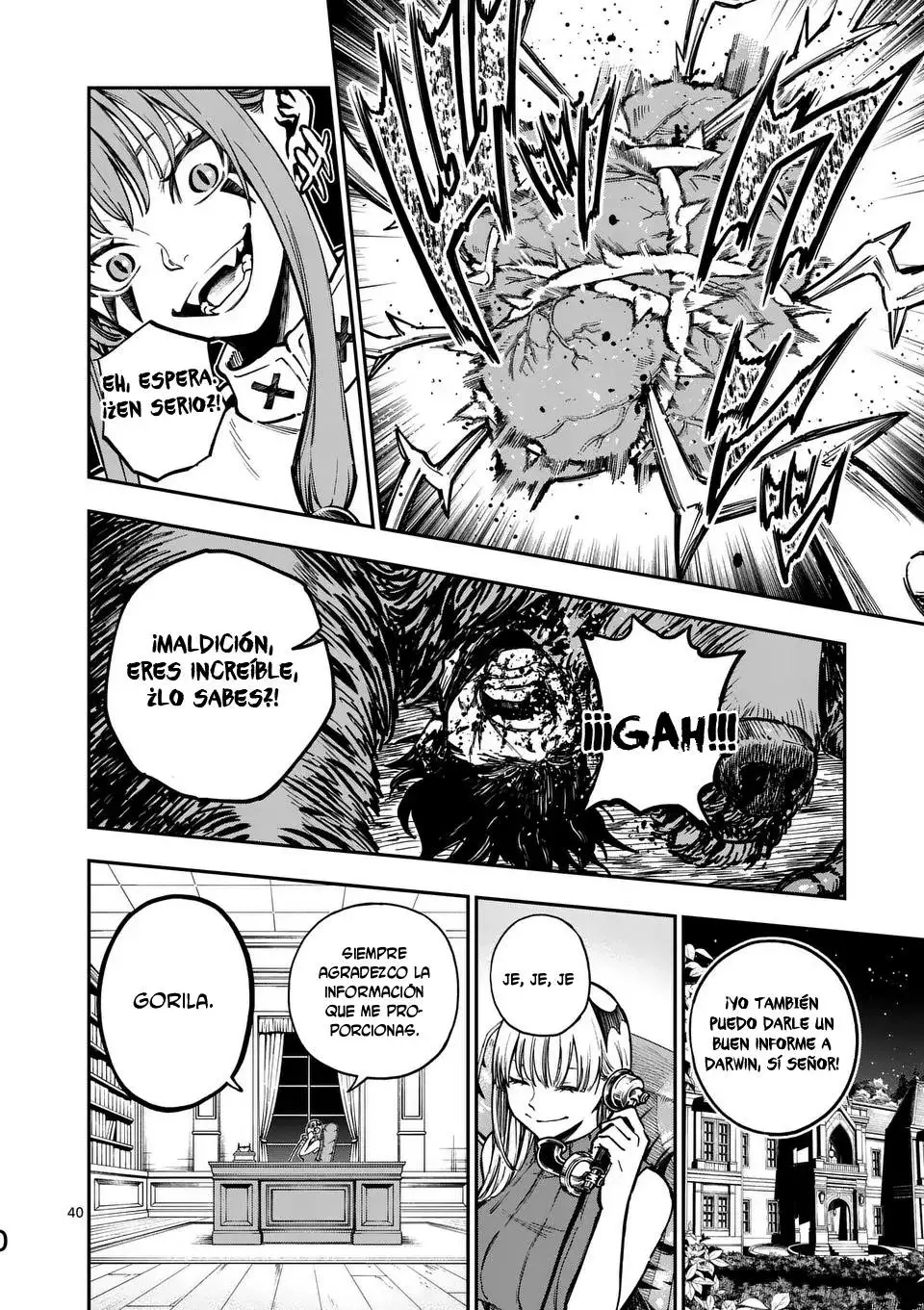 Darwin No Taizai Capítulo 3 - Página 41 en español