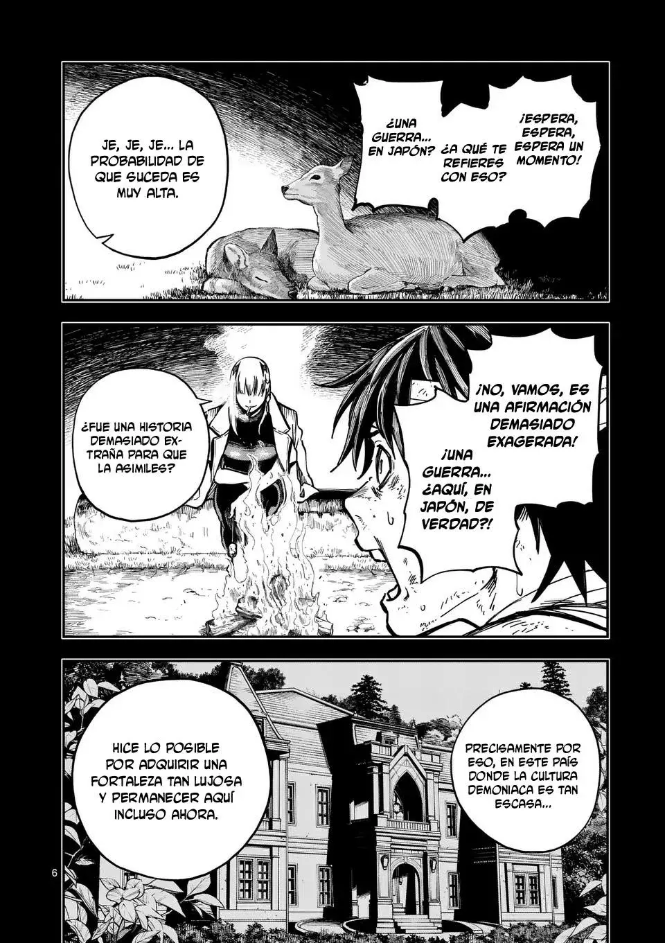 Darwin No Taizai Capítulo 3 - Página 7 en español