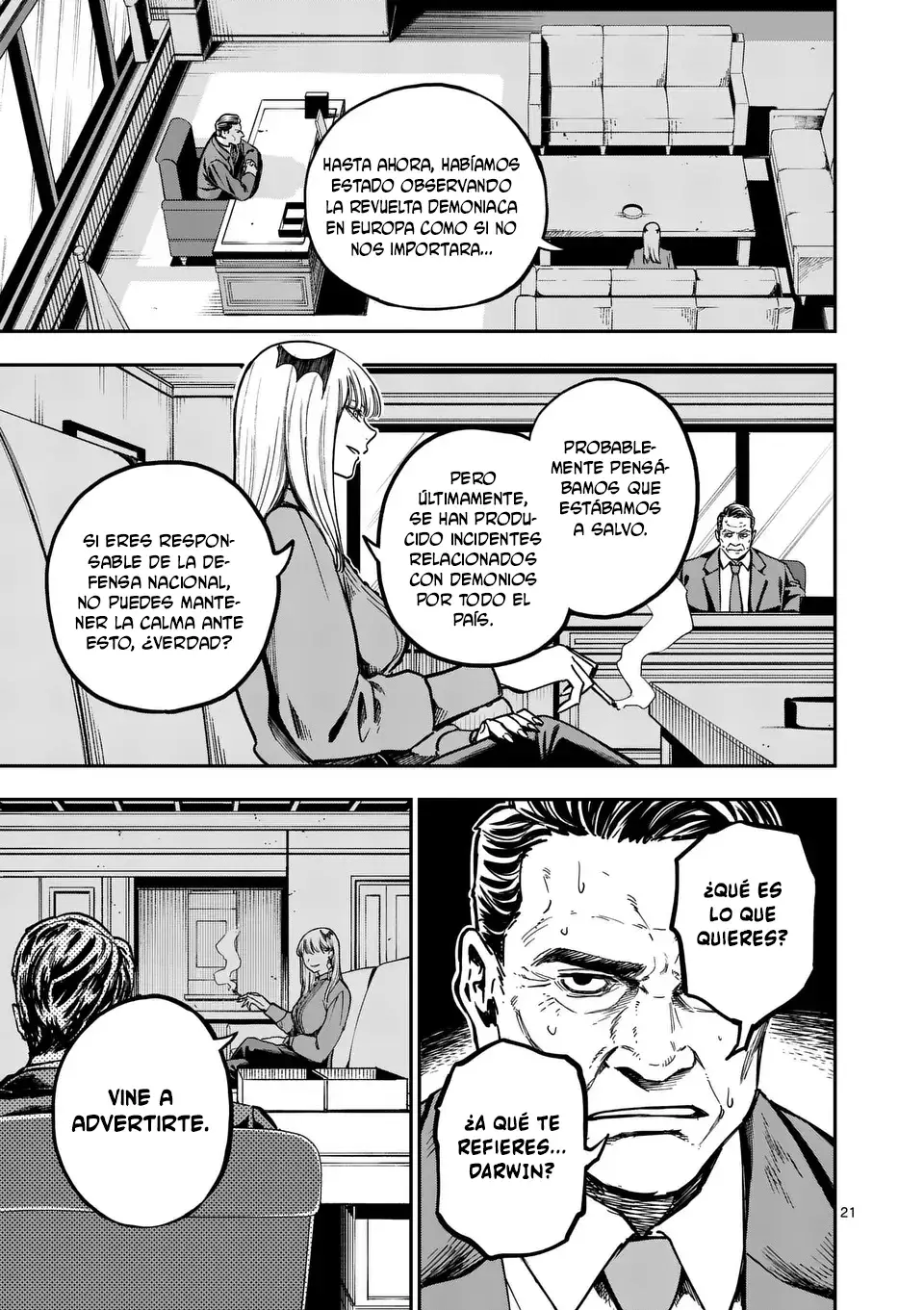Darwin No Taizai Capítulo 7 - Página 22 en español
