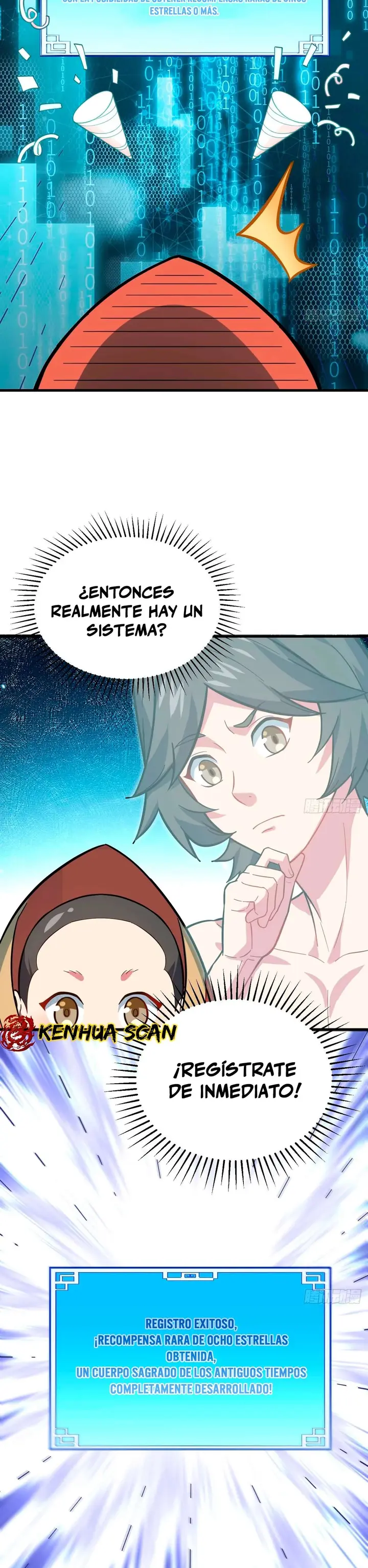 Iniciando con el Registro del Cuerpo Sagrado de la Antigüedad Capítulo 1 - Página 14 en español