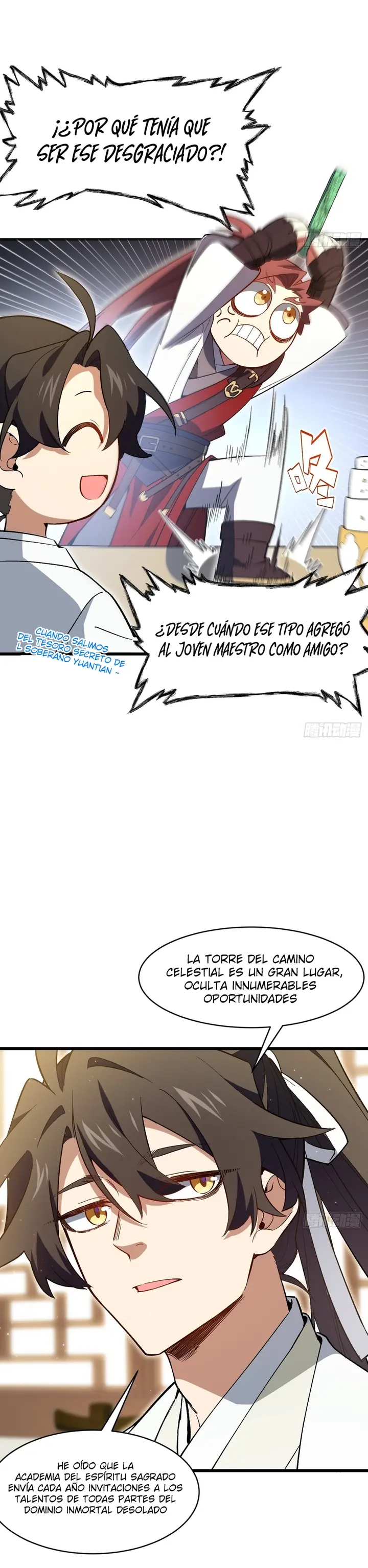 Iniciando con el Registro del Cuerpo Sagrado de la Antigüedad Capítulo 118 - Página 8 en español