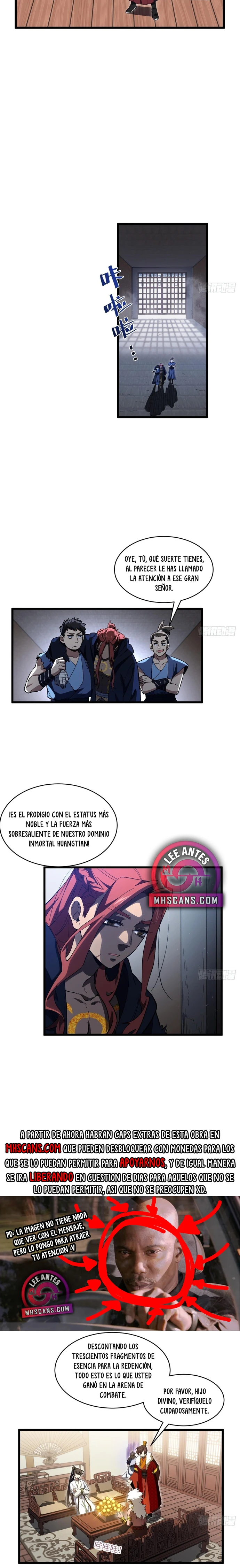 Iniciando con el Registro del Cuerpo Sagrado de la Antigüedad Capítulo 125 - Página 5 en español