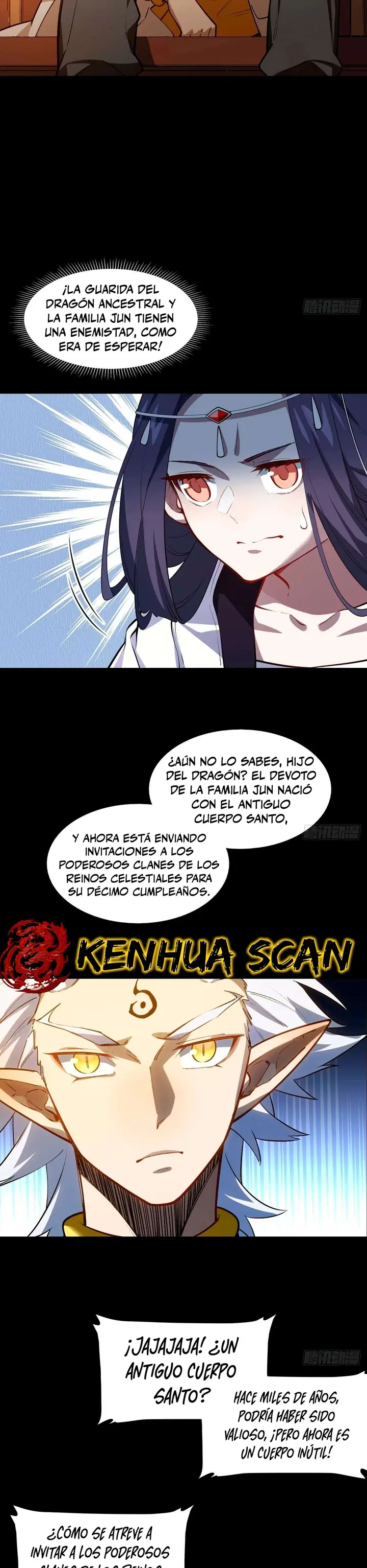 Iniciando con el Registro del Cuerpo Sagrado de la Antigüedad Capítulo 14 - Página 9 en español