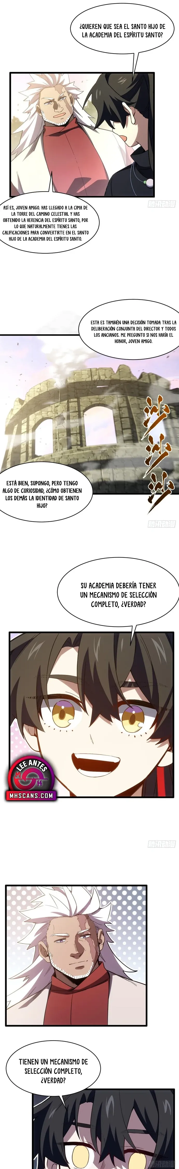 Iniciando con el Registro del Cuerpo Sagrado de la Antigüedad Capítulo 143 - Página 3 en español