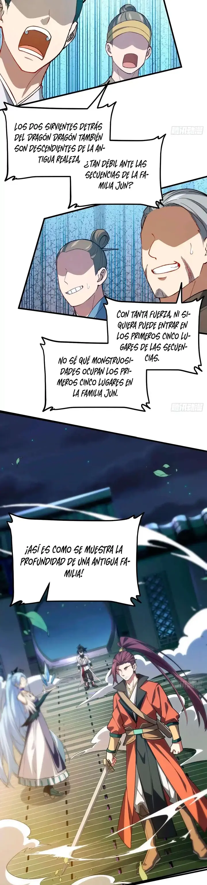 Iniciando con el Registro del Cuerpo Sagrado de la Antigüedad Capítulo 15 - Página 6 en español
