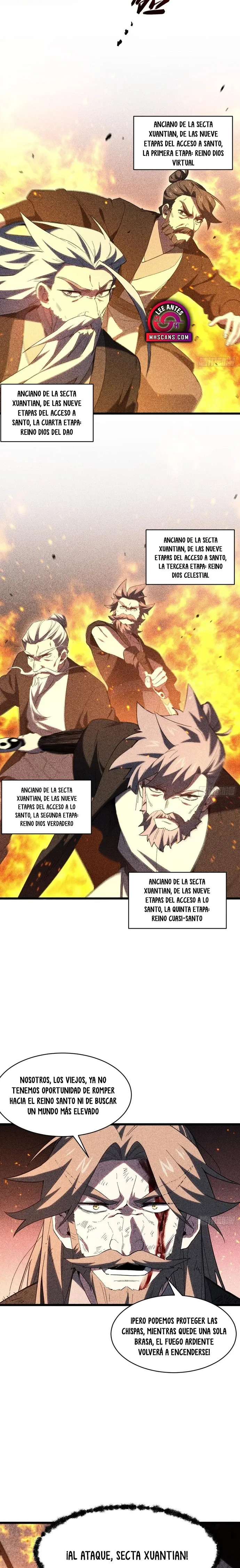 Iniciando con el Registro del Cuerpo Sagrado de la Antigüedad Capítulo 152 - Página 6 en español