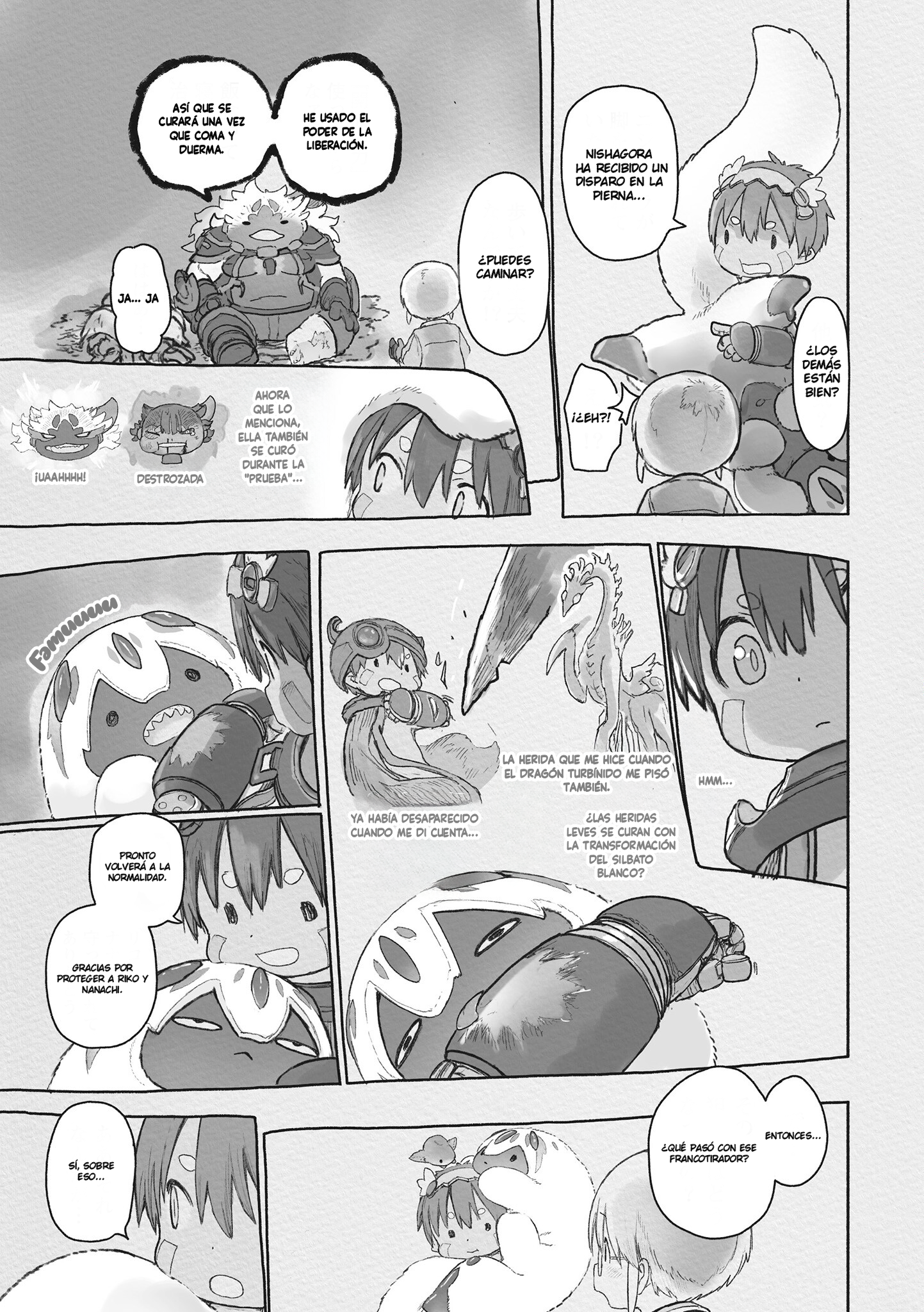 Made in Abyss Capítulo 71 - Página 53 en español