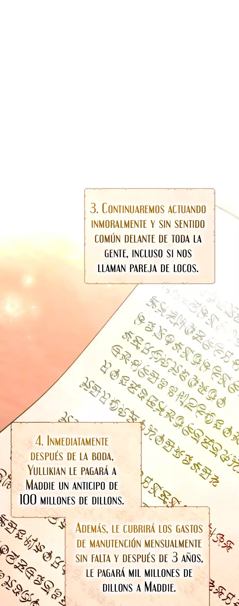 NO TE PREOCUPES, ESTO ES SÓLO UN MATRIMONIO FRAUDULENTO Y CONSENSUADO Capítulo 4 - Página 18 en español