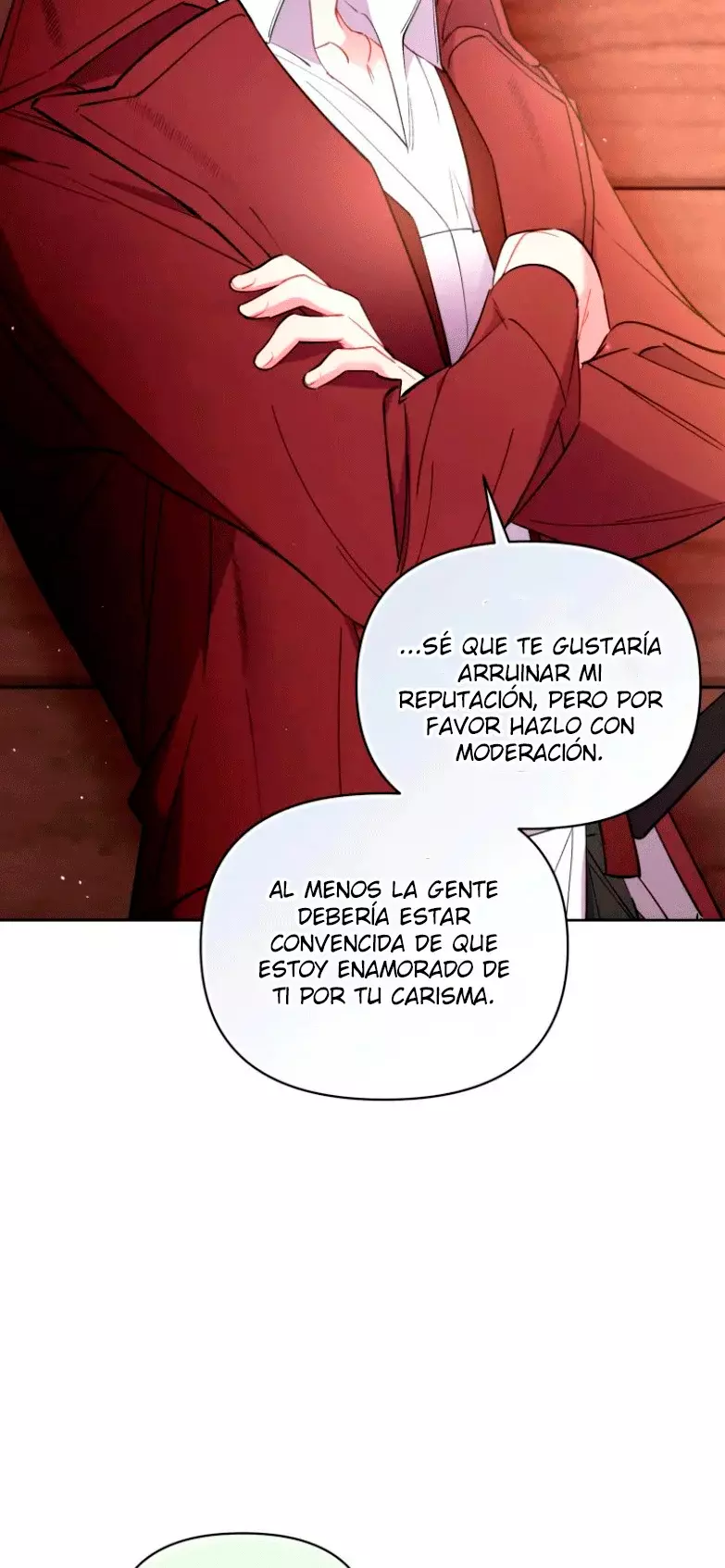 NO TE PREOCUPES, ESTO ES SÓLO UN MATRIMONIO FRAUDULENTO Y CONSENSUADO Capítulo 4 - Página 36 en español