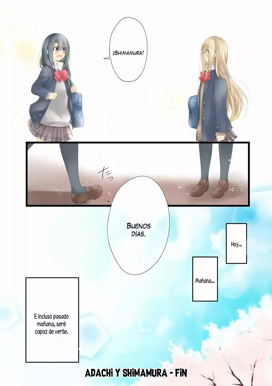 Adachi to Shimamura Capítulo 18 - Página 20 en español