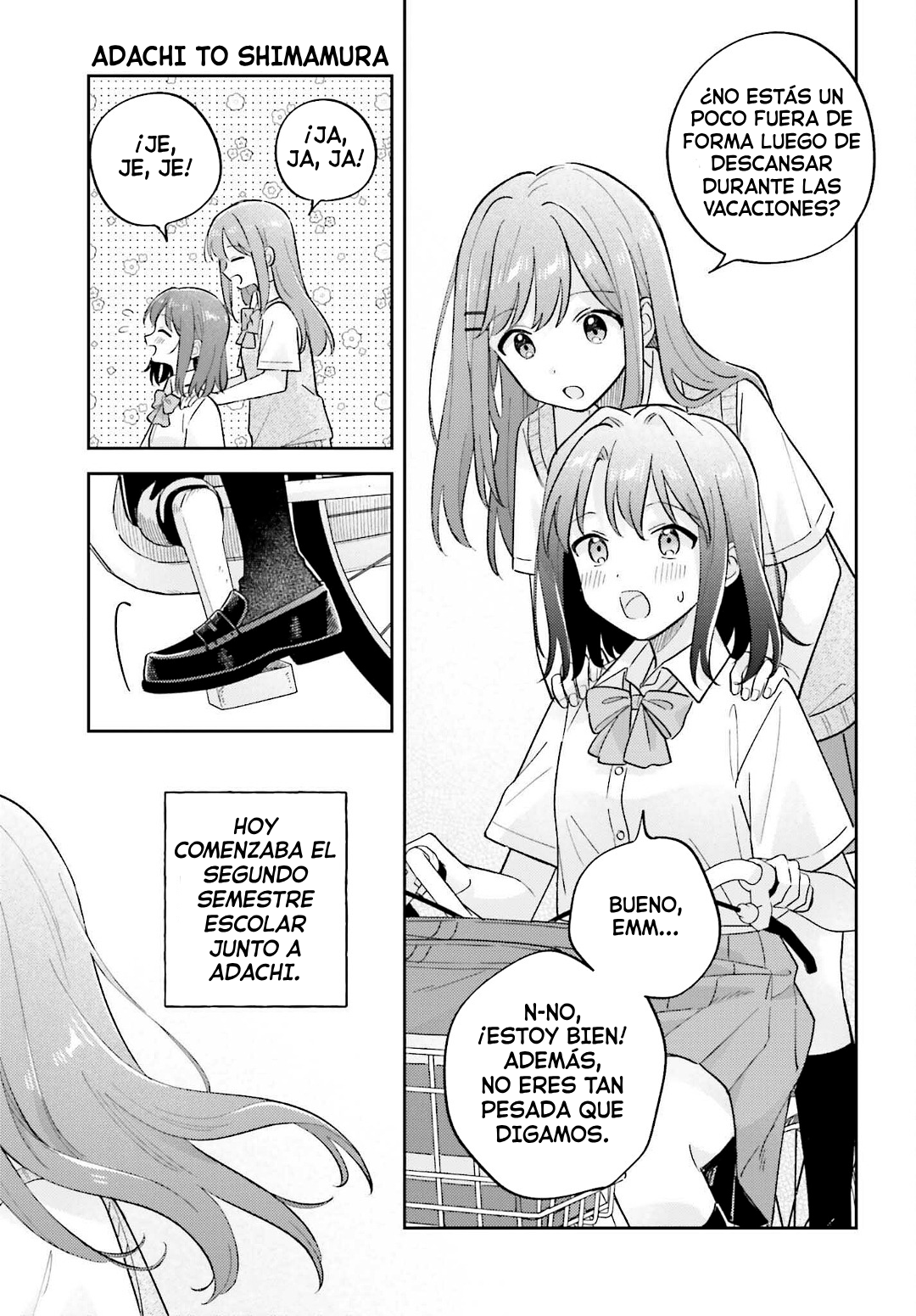 Adachi to Shimamura Capítulo 41 - Página 3 en español