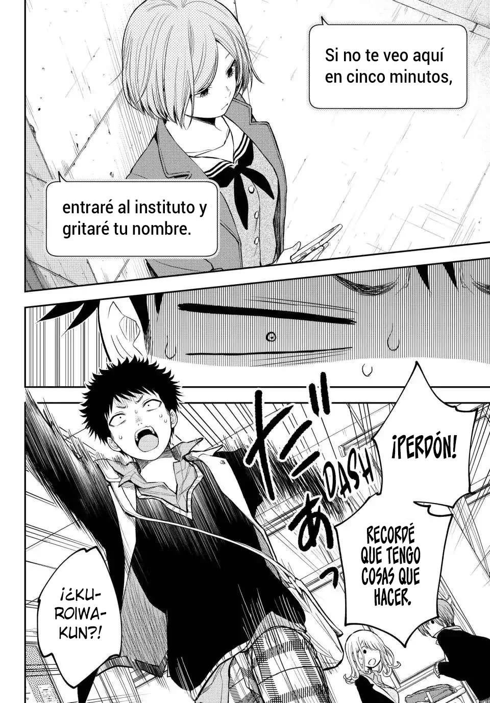 Kuroiwa Medaka Ni Watashi No Kawaii Ga Tsuujinai Capítulo 102 - Página 5 en español