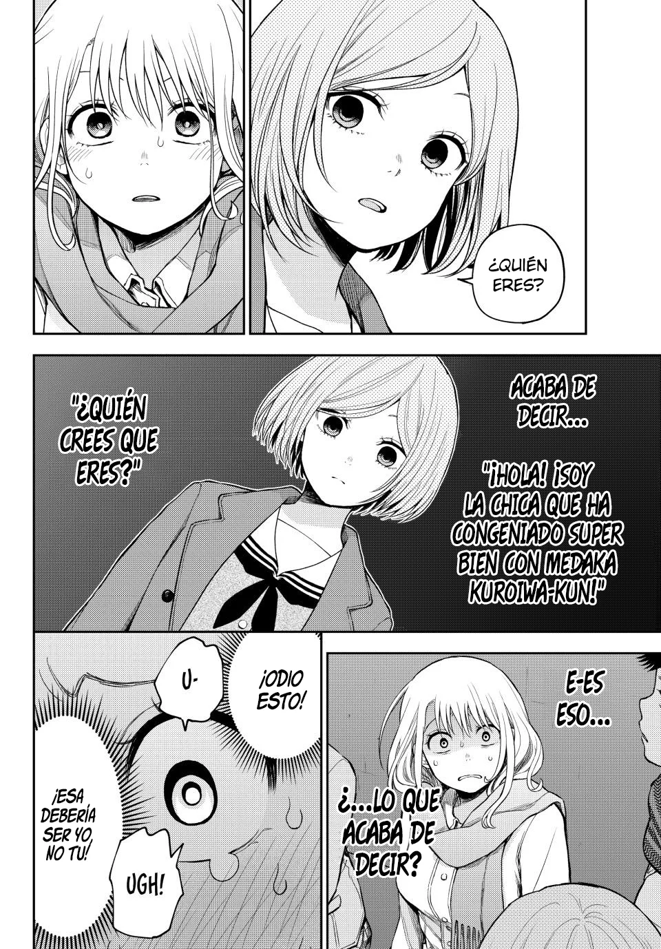 Kuroiwa Medaka Ni Watashi No Kawaii Ga Tsuujinai Capítulo 103 - Página 13 en español