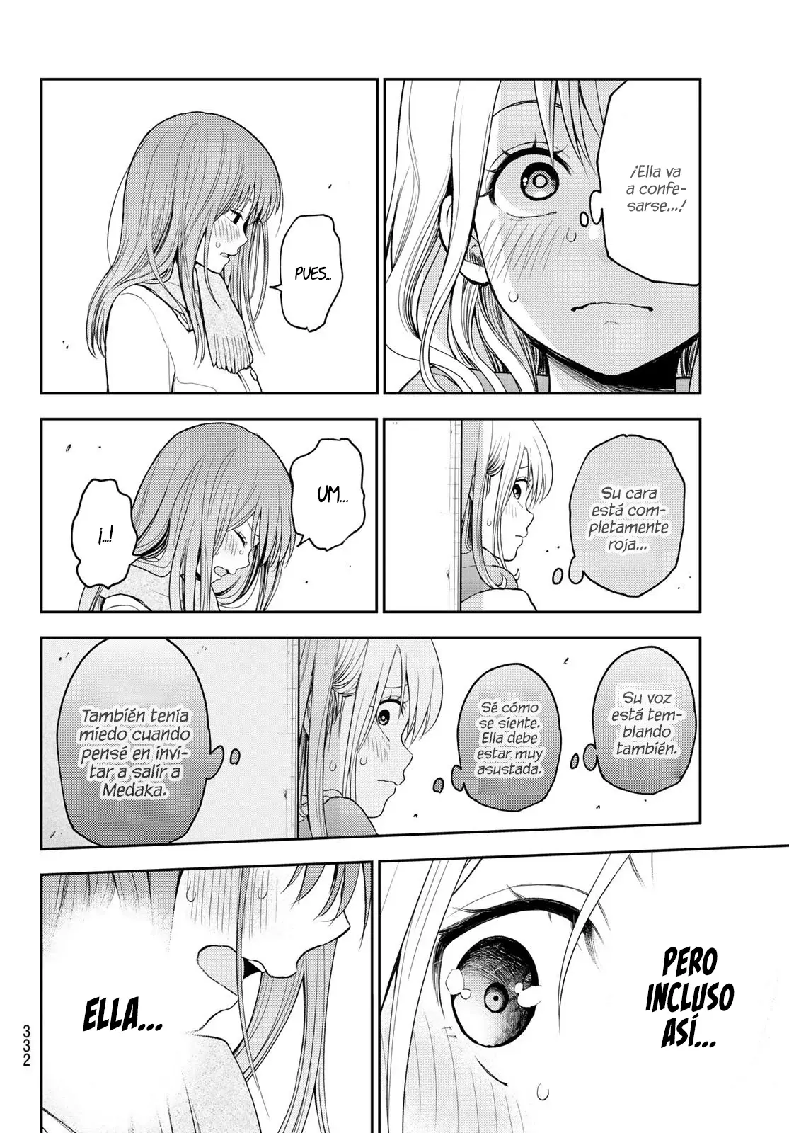 Kuroiwa Medaka Ni Watashi No Kawaii Ga Tsuujinai Capítulo 112 - Página 9 en español
