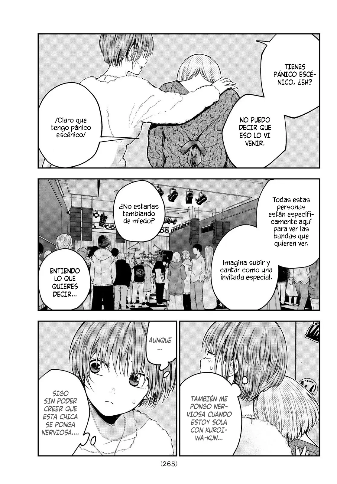 Kuroiwa Medaka Ni Watashi No Kawaii Ga Tsuujinai Capítulo 116 - Página 6 en español