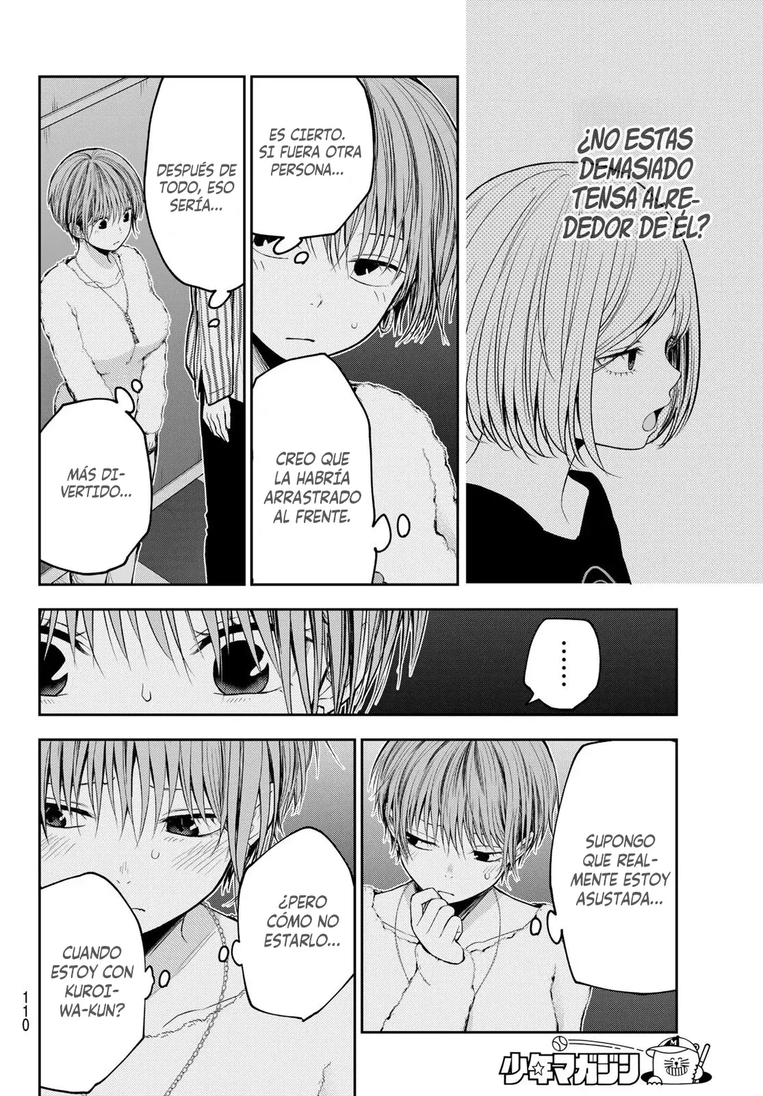 Kuroiwa Medaka Ni Watashi No Kawaii Ga Tsuujinai Capítulo 117 - Página 7 en español