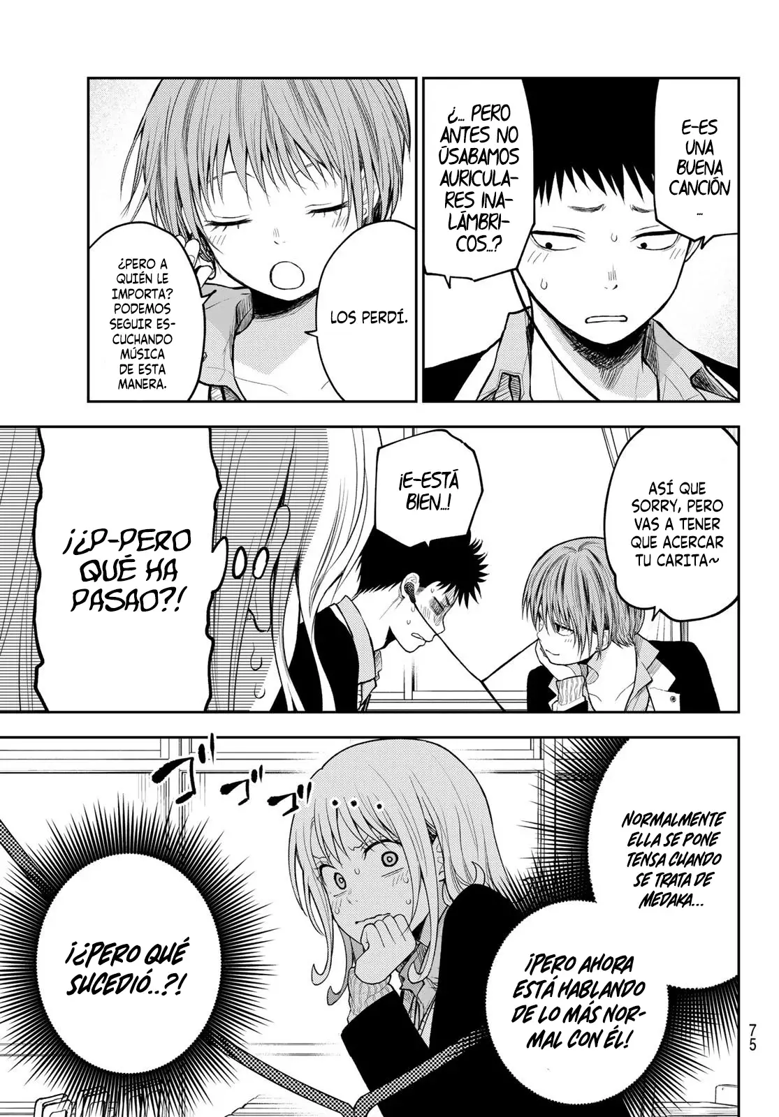 Kuroiwa Medaka Ni Watashi No Kawaii Ga Tsuujinai Capítulo 118 - Página 12 en español