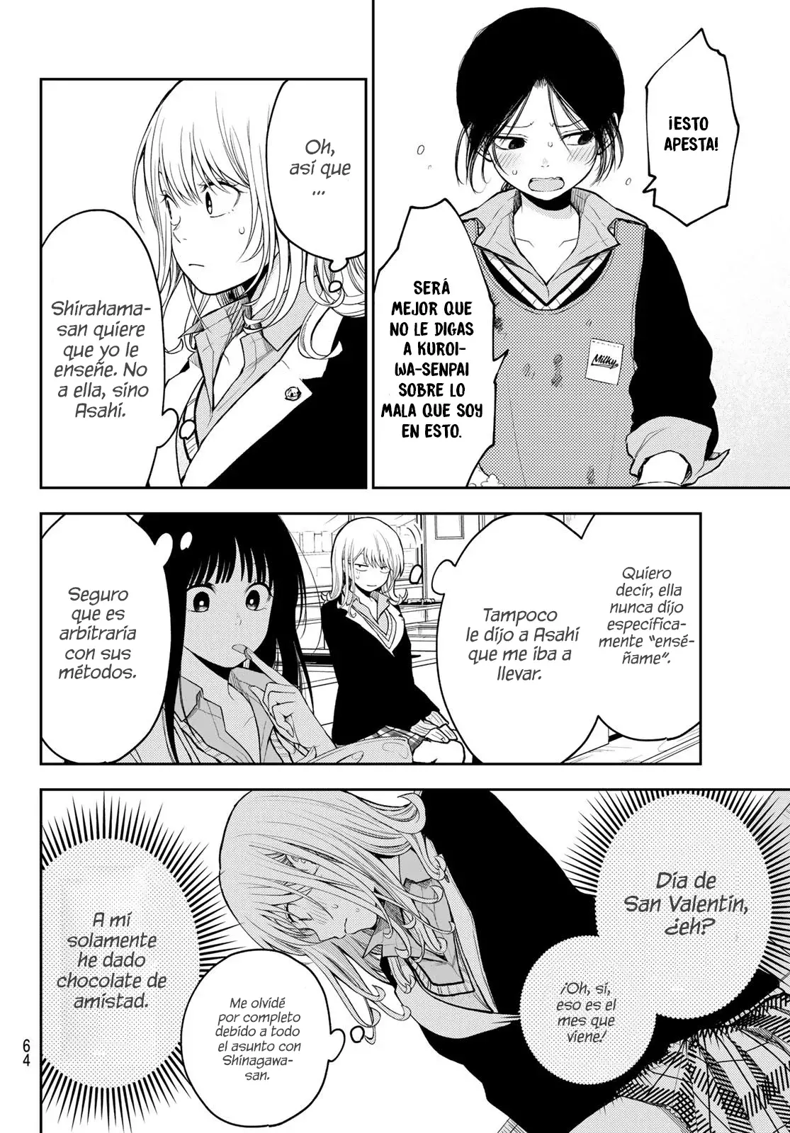 Kuroiwa Medaka Ni Watashi No Kawaii Ga Tsuujinai Capítulo 119 - Página 9 en español