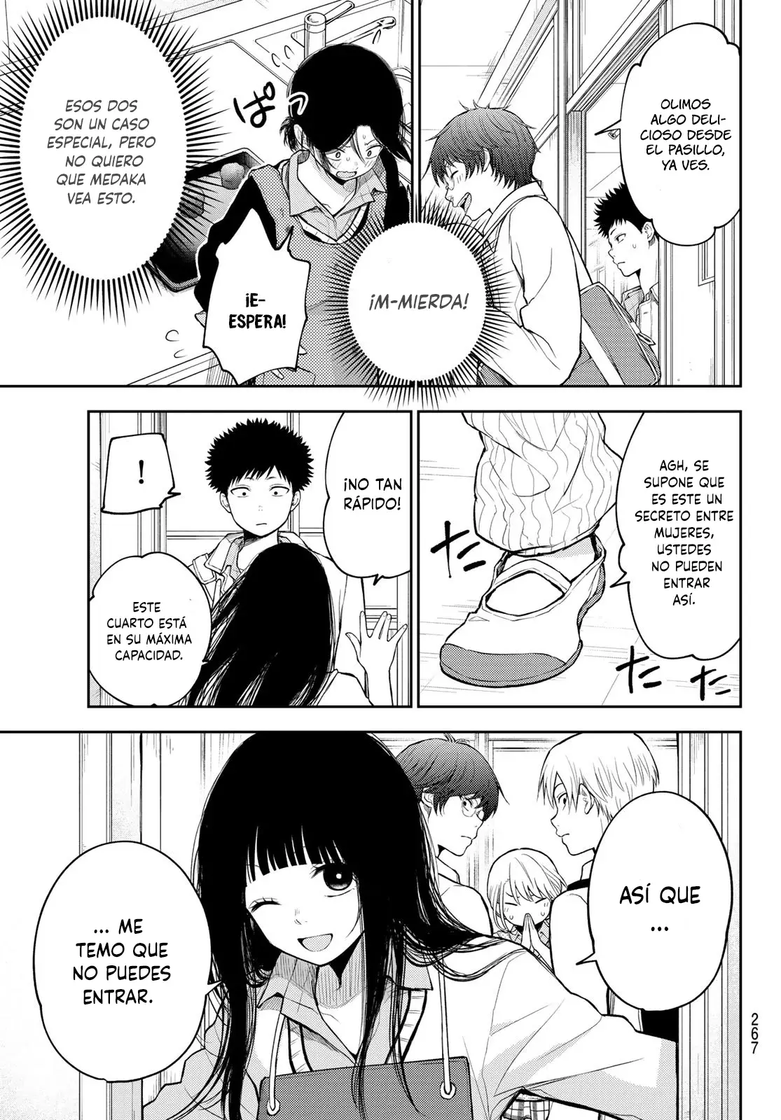 Kuroiwa Medaka Ni Watashi No Kawaii Ga Tsuujinai Capítulo 121 - Página 6 en español