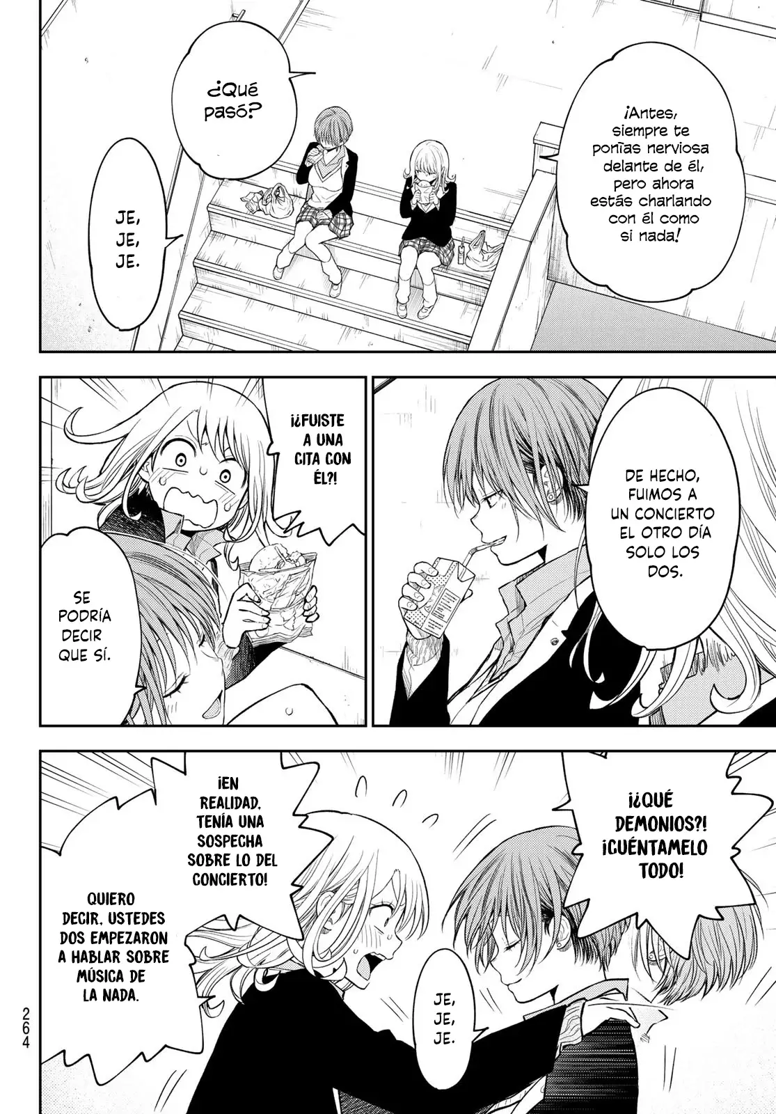 Kuroiwa Medaka Ni Watashi No Kawaii Ga Tsuujinai Capítulo 124 - Página 5 en español