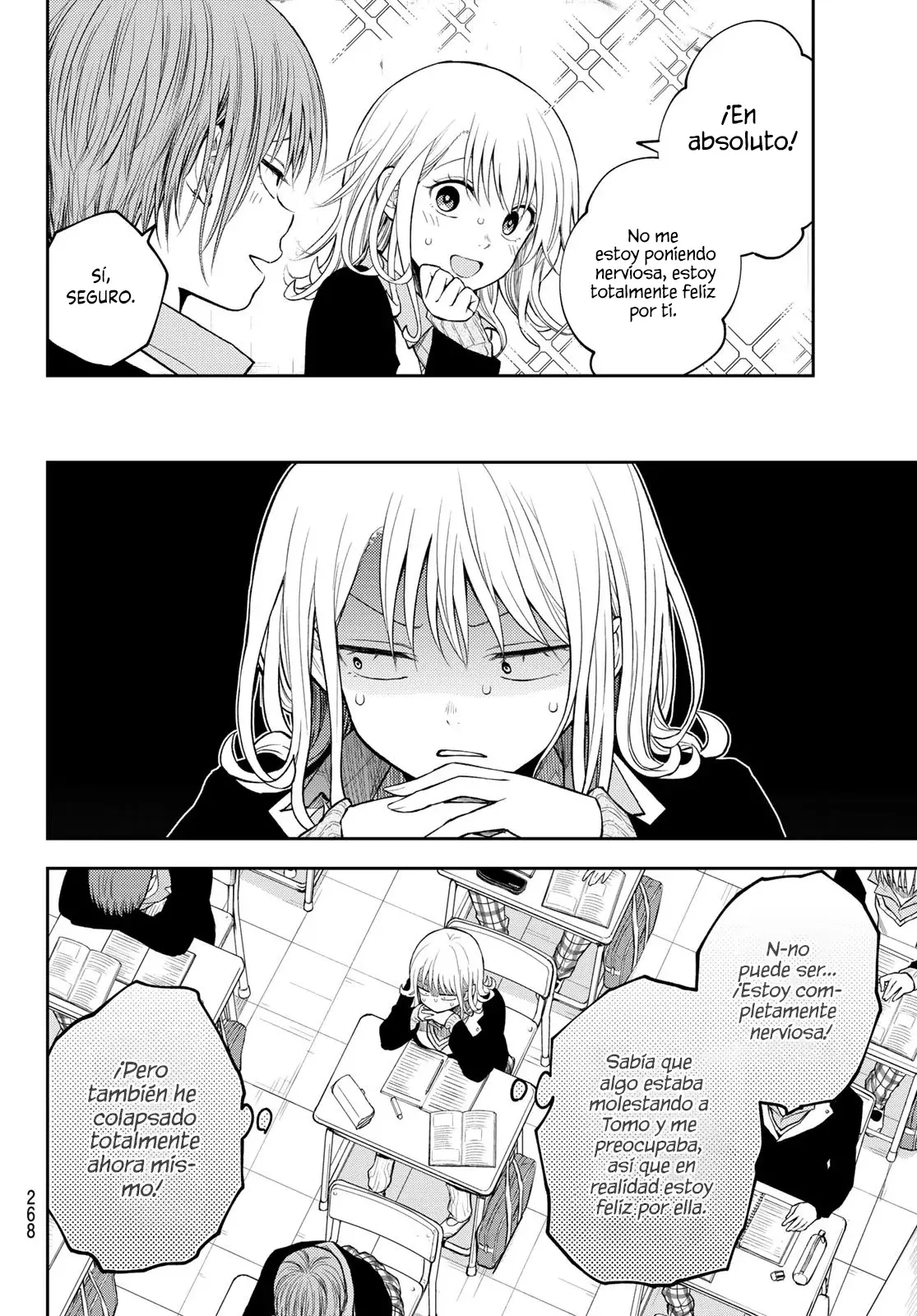 Kuroiwa Medaka Ni Watashi No Kawaii Ga Tsuujinai Capítulo 124 - Página 9 en español