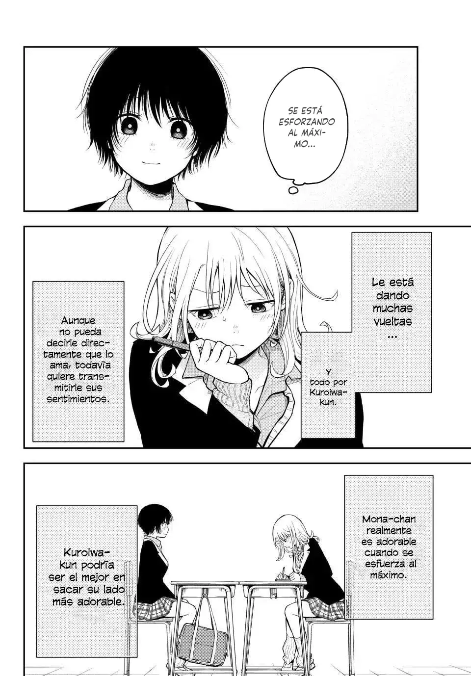 Kuroiwa Medaka Ni Watashi No Kawaii Ga Tsuujinai Capítulo 125 - Página 7 en español
