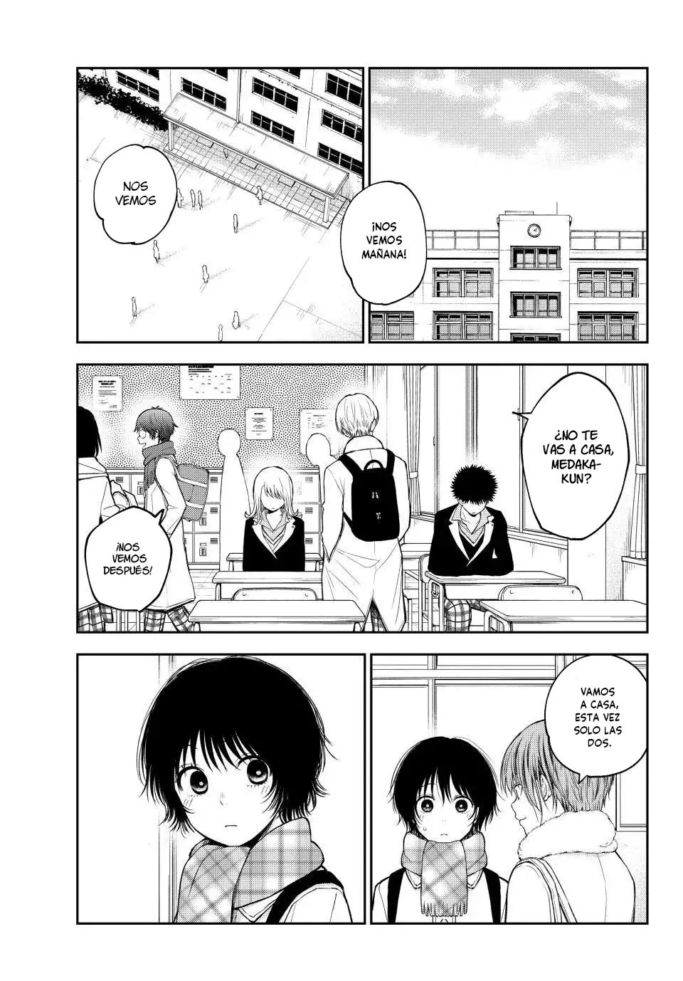 Kuroiwa Medaka Ni Watashi No Kawaii Ga Tsuujinai Capítulo 131 - Página 14 en español