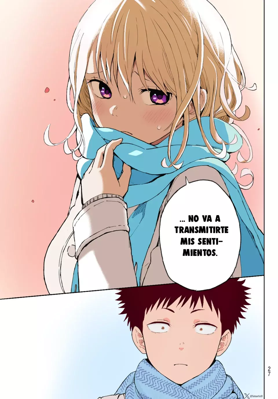 Kuroiwa Medaka Ni Watashi No Kawaii Ga Tsuujinai Capítulo 133 - Página 16 en español