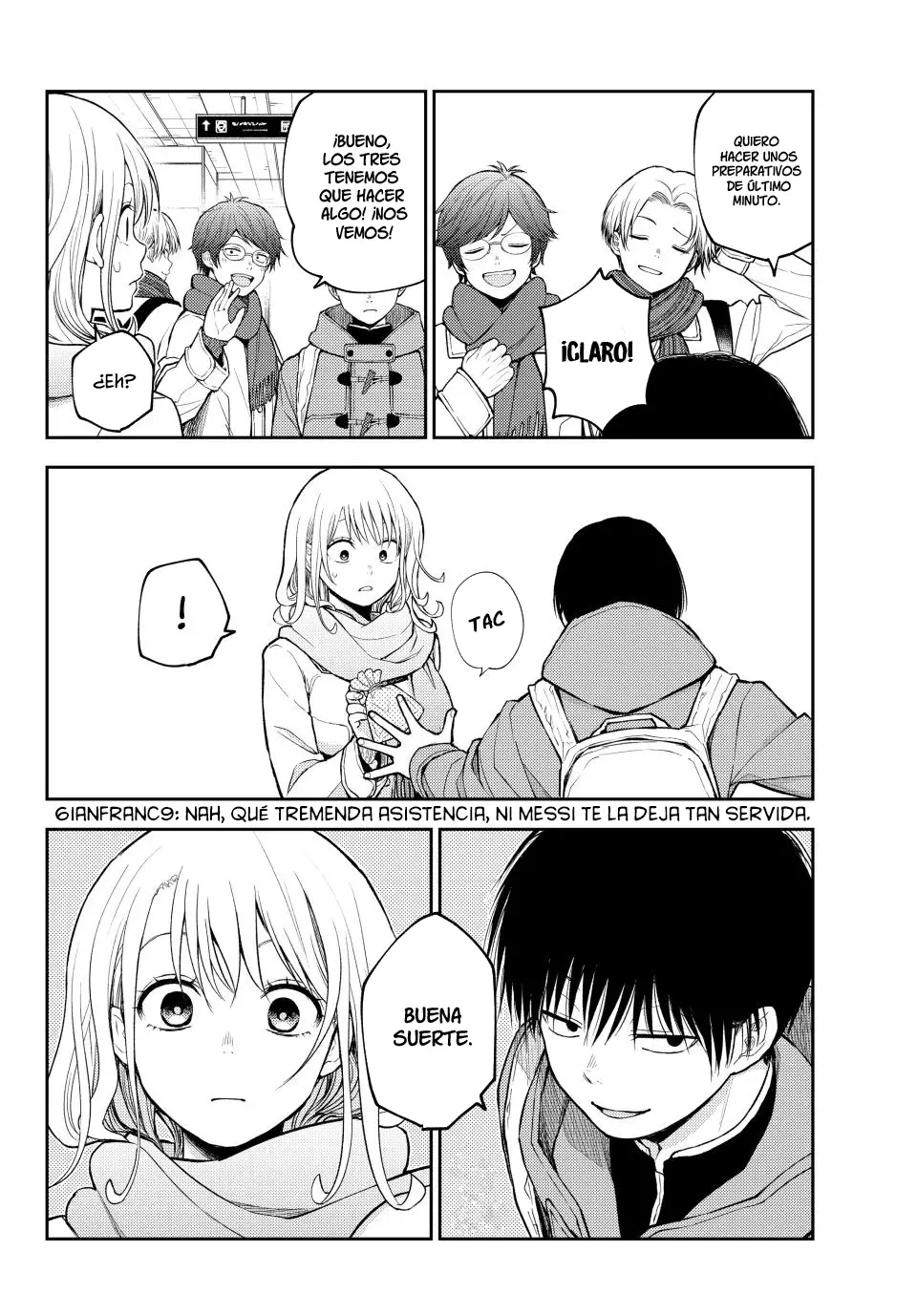 Kuroiwa Medaka Ni Watashi No Kawaii Ga Tsuujinai Capítulo 133 - Página 8 en español