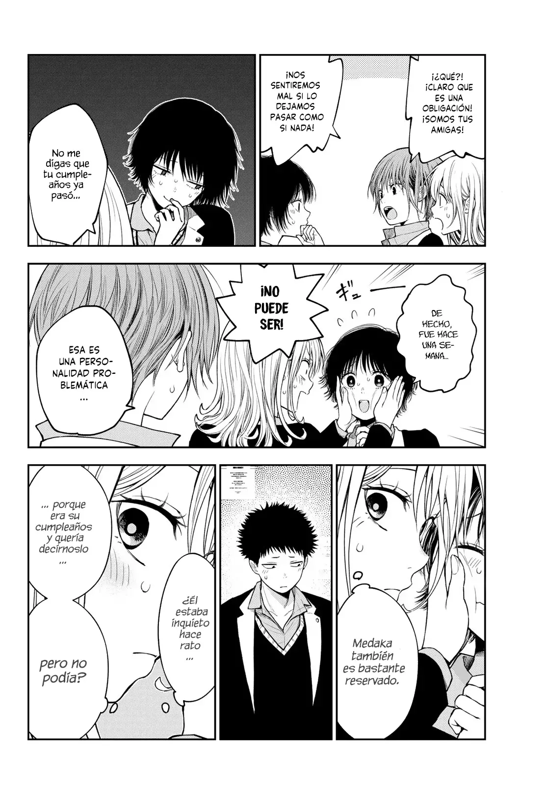 Kuroiwa Medaka Ni Watashi No Kawaii Ga Tsuujinai Capítulo 141 - Página 6 en español