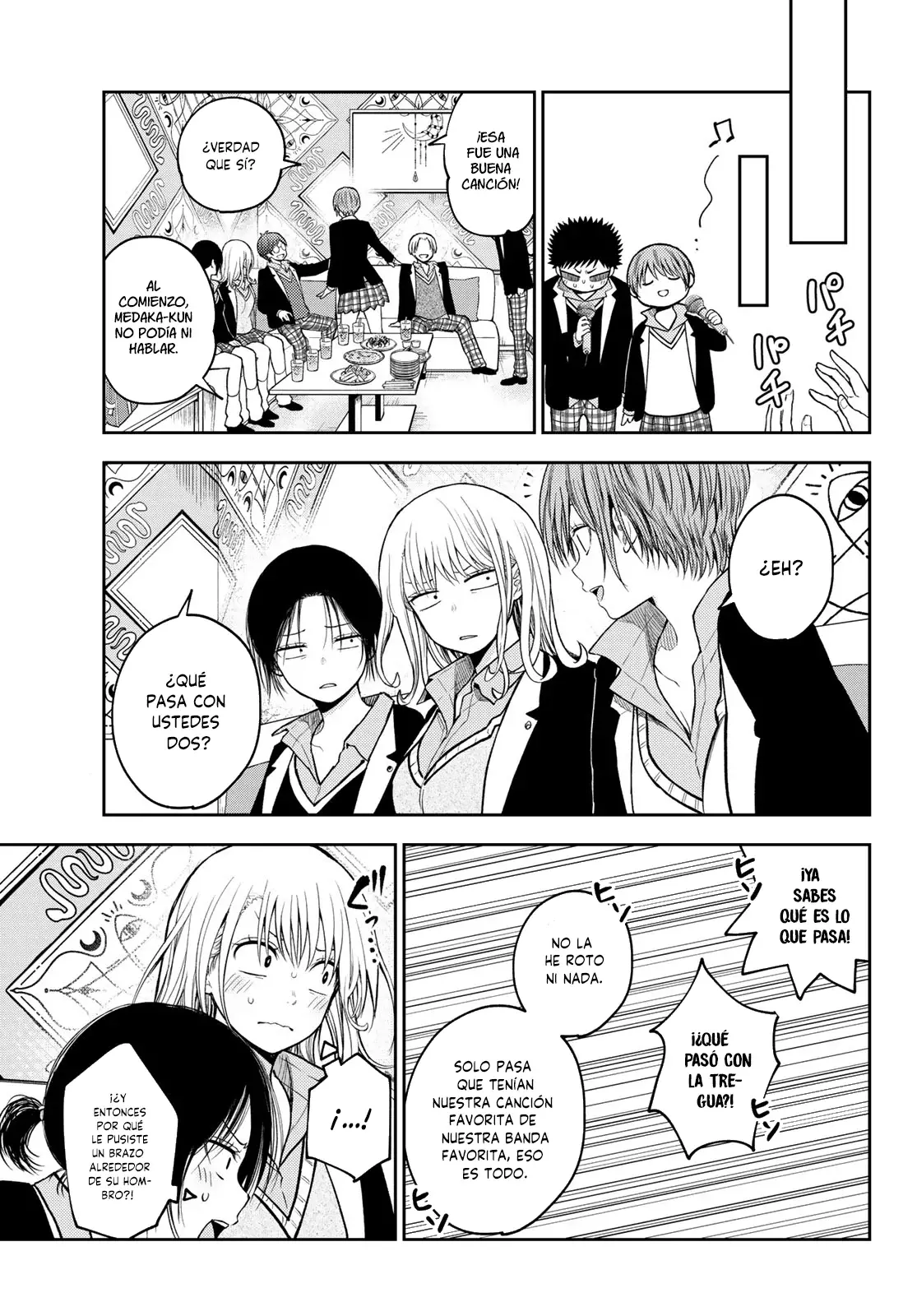 Kuroiwa Medaka Ni Watashi No Kawaii Ga Tsuujinai Capítulo 142 - Página 6 en español