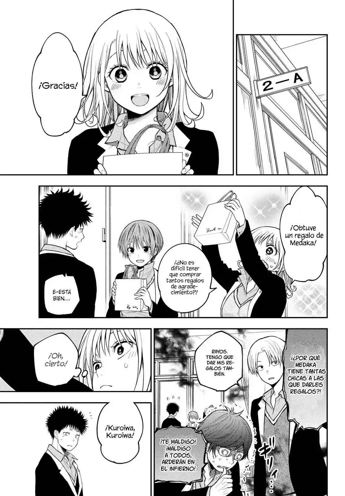 Kuroiwa Medaka Ni Watashi No Kawaii Ga Tsuujinai Capítulo 144 - Página 6 en español