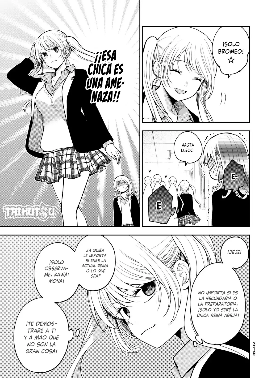 Kuroiwa Medaka Ni Watashi No Kawaii Ga Tsuujinai Capítulo 149 - Página 4 en español