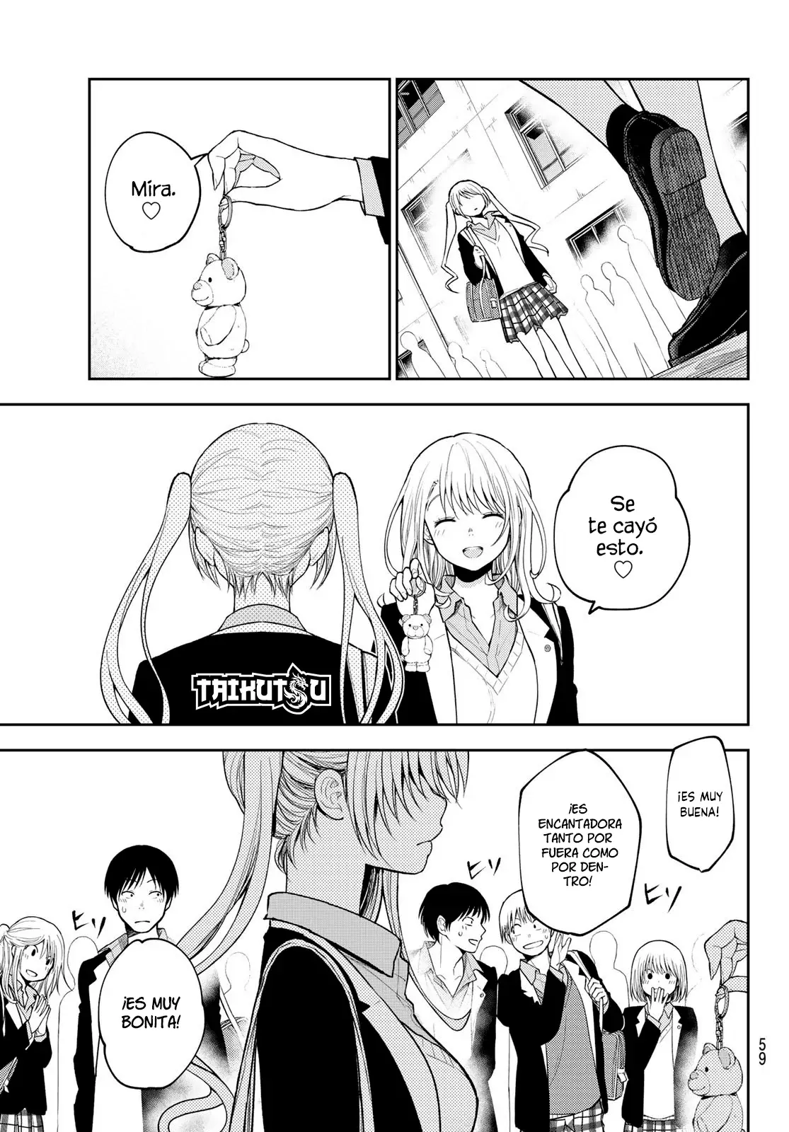 Kuroiwa Medaka Ni Watashi No Kawaii Ga Tsuujinai Capítulo 150 - Página 4 en español