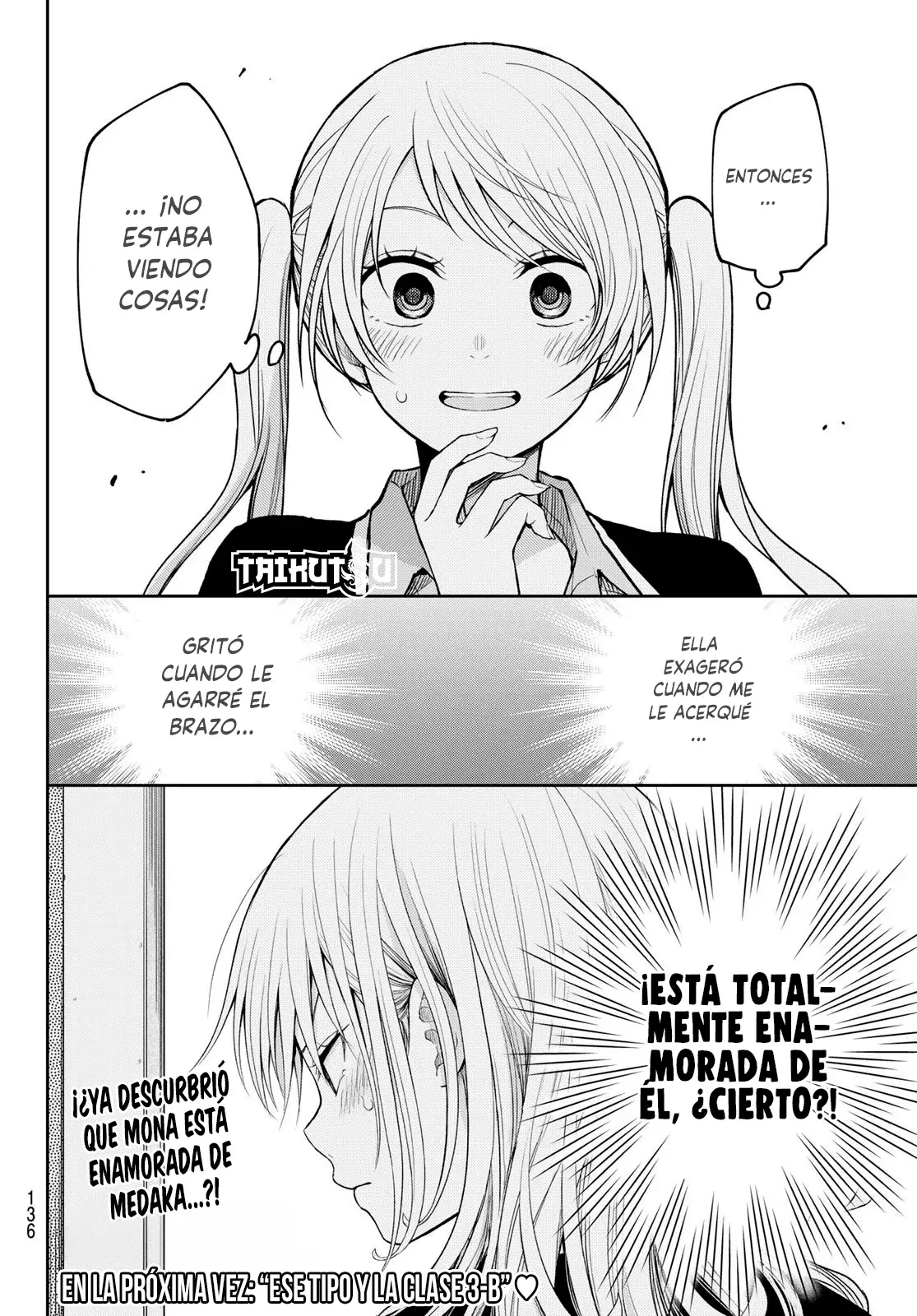 Kuroiwa Medaka Ni Watashi No Kawaii Ga Tsuujinai Capítulo 151 - Página 15 en español