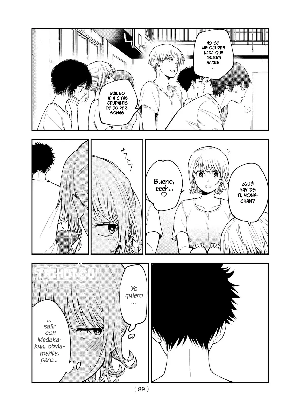 Kuroiwa Medaka Ni Watashi No Kawaii Ga Tsuujinai Capítulo 152 - Página 11 en español