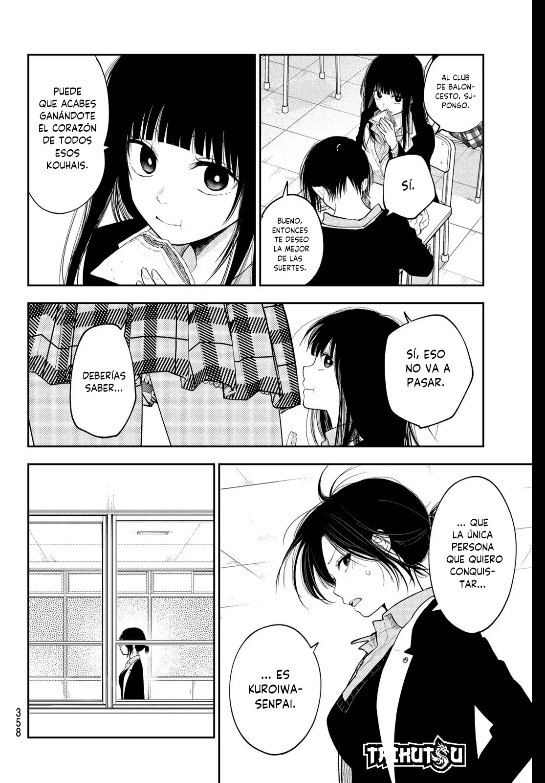 Kuroiwa Medaka Ni Watashi No Kawaii Ga Tsuujinai Capítulo 153 - Página 5 en español