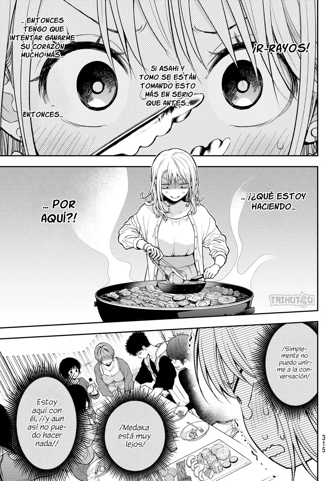 Kuroiwa Medaka Ni Watashi No Kawaii Ga Tsuujinai Capítulo 156 - Página 10 en español