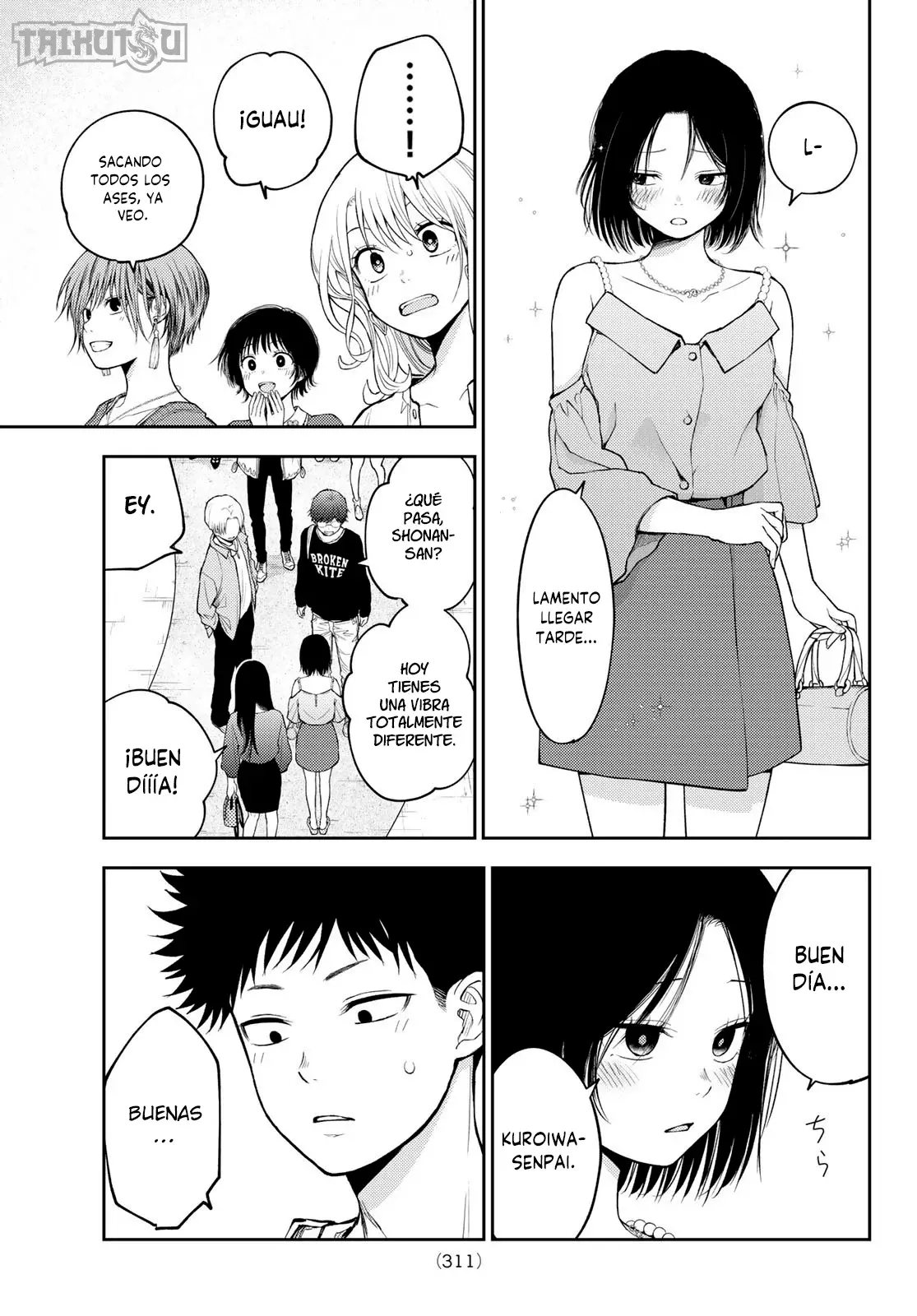 Kuroiwa Medaka Ni Watashi No Kawaii Ga Tsuujinai Capítulo 156 - Página 6 en español