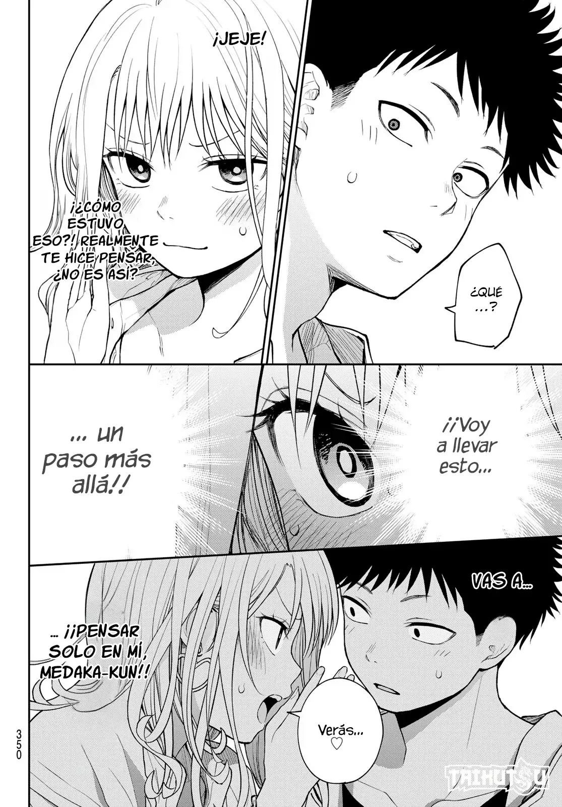 Kuroiwa Medaka Ni Watashi No Kawaii Ga Tsuujinai Capítulo 157 - Página 14 en español