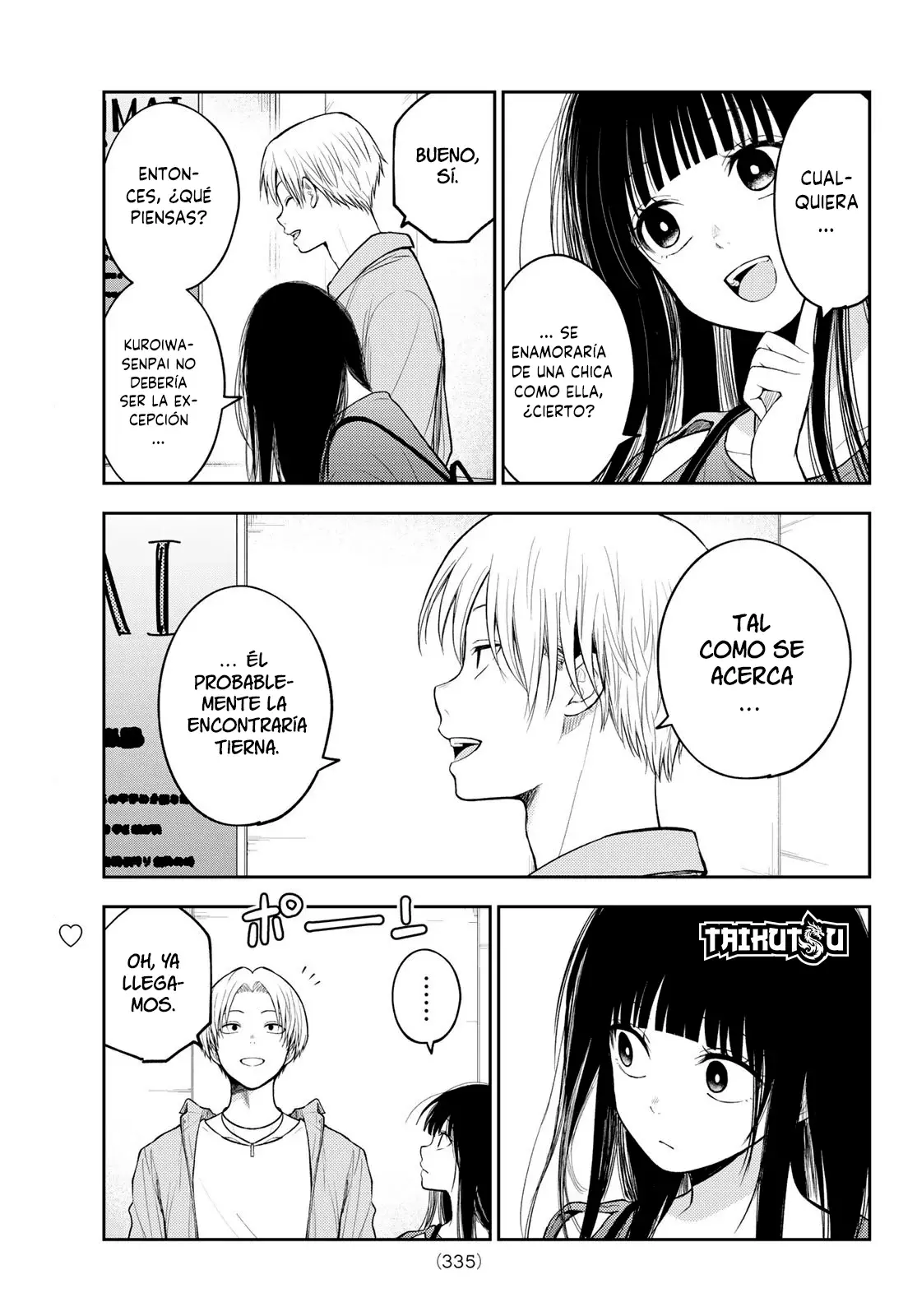 Kuroiwa Medaka Ni Watashi No Kawaii Ga Tsuujinai Capítulo 158 - Página 8 en español