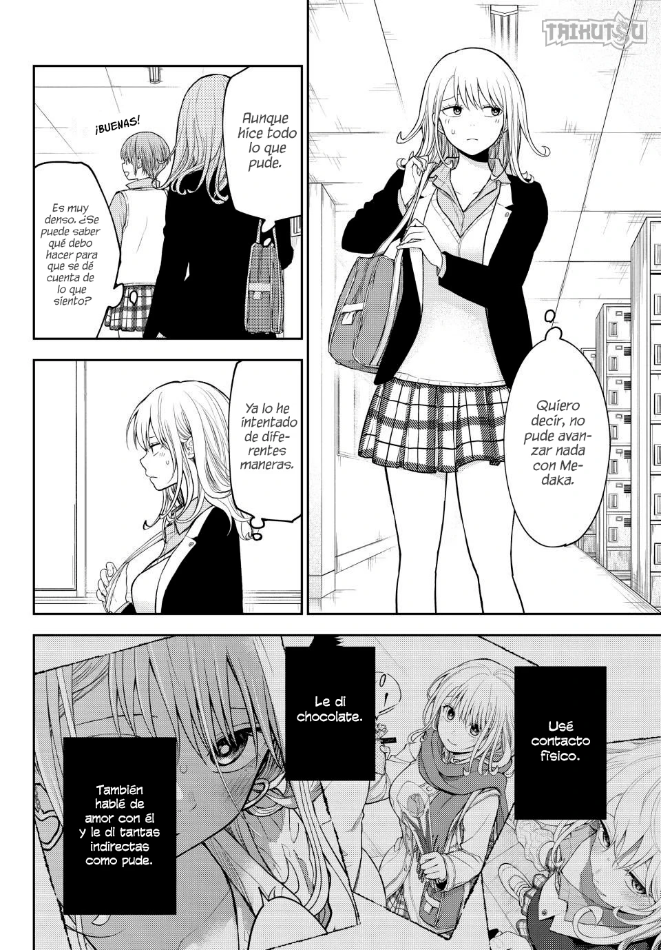 Kuroiwa Medaka Ni Watashi No Kawaii Ga Tsuujinai Capítulo 162 - Página 3 en español