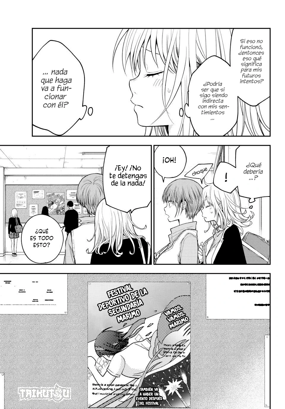 Kuroiwa Medaka Ni Watashi No Kawaii Ga Tsuujinai Capítulo 162 - Página 4 en español