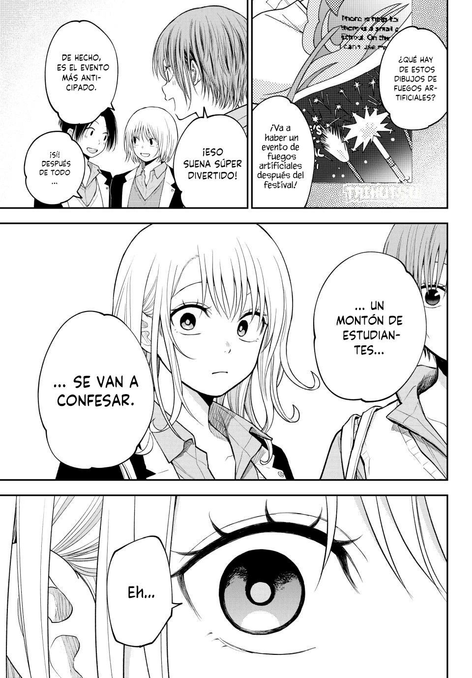 Kuroiwa Medaka Ni Watashi No Kawaii Ga Tsuujinai Capítulo 162 - Página 6 en español