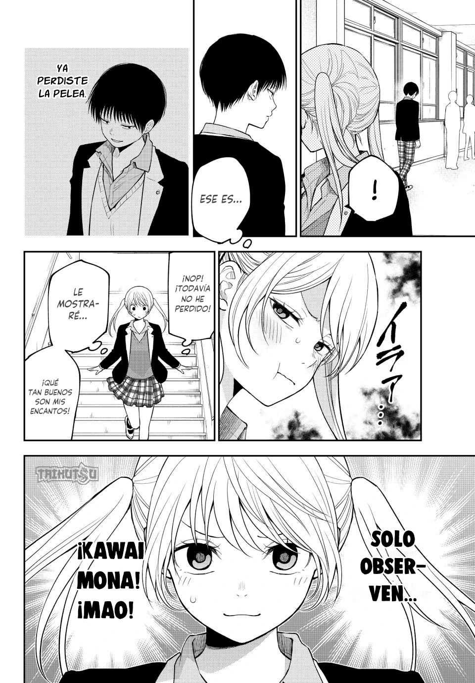 Kuroiwa Medaka Ni Watashi No Kawaii Ga Tsuujinai Capítulo 163 - Página 9 en español