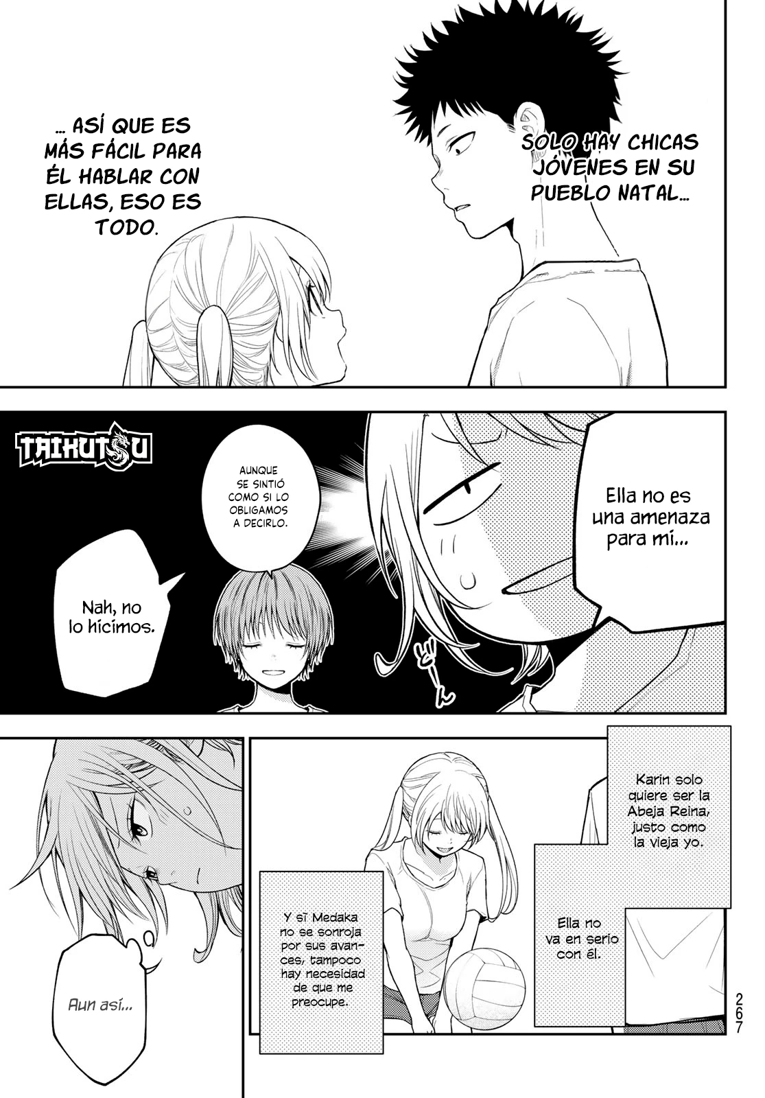 Kuroiwa Medaka Ni Watashi No Kawaii Ga Tsuujinai Capítulo 165 - Página 4 en español