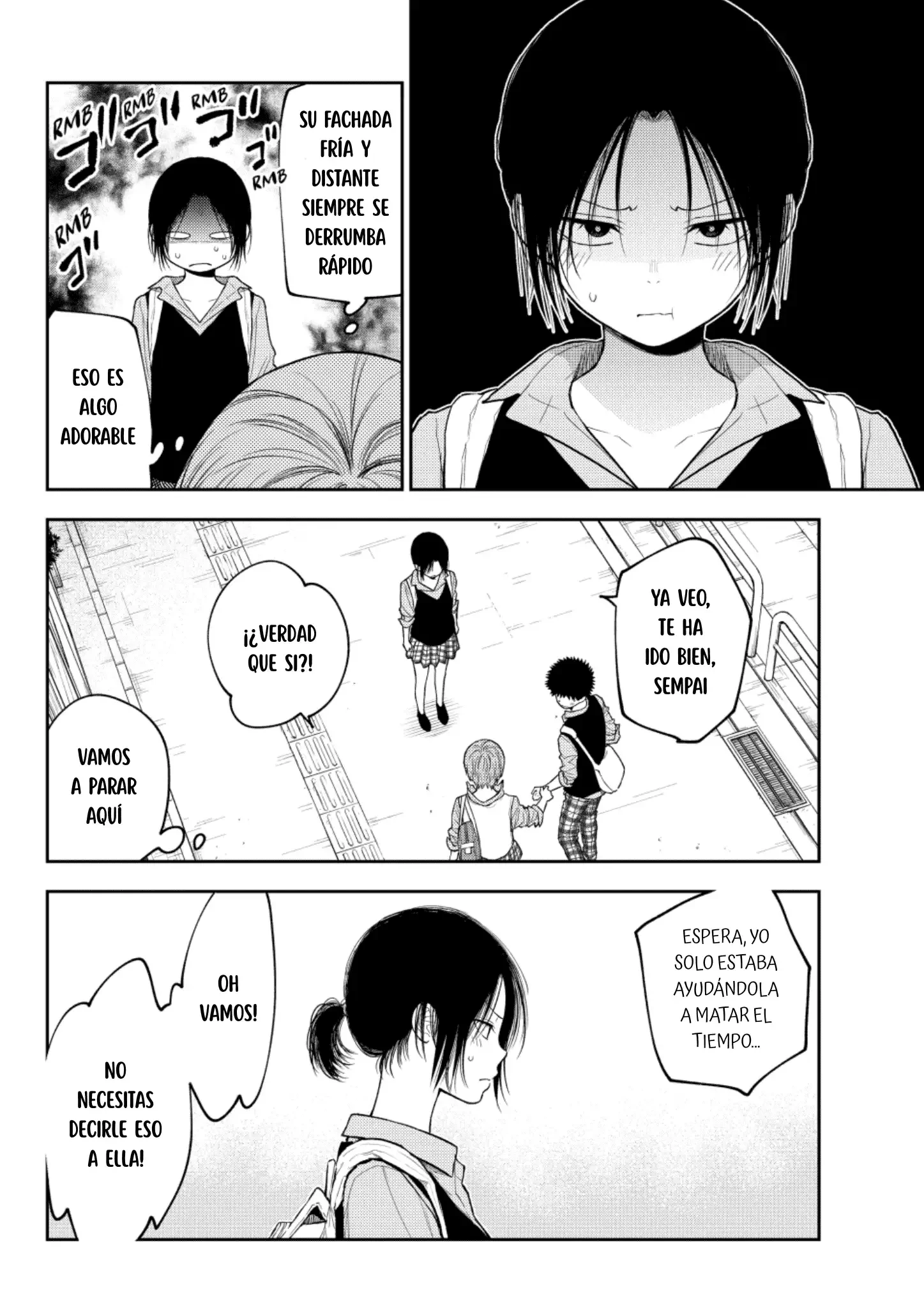 Kuroiwa Medaka Ni Watashi No Kawaii Ga Tsuujinai Capítulo 179 - Página 11 en español
